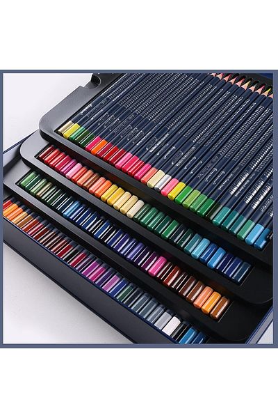 COOYA Colored Pencils, 120 Professional Watercolor Pencils Set, Ideal for Coloring, Blending and Layering