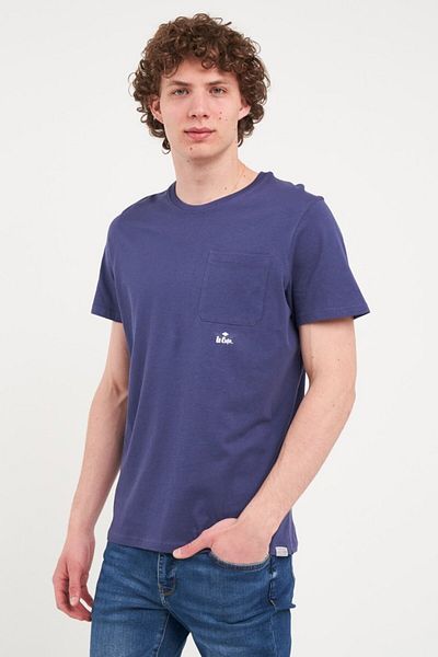 Lee Cooper Tricou barbat cu buzunar si logo