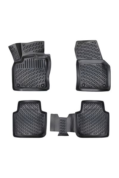 Umbrella UMBRELLA RUBBER CAR MATS SET FOR SEAT TARRACO 2018-