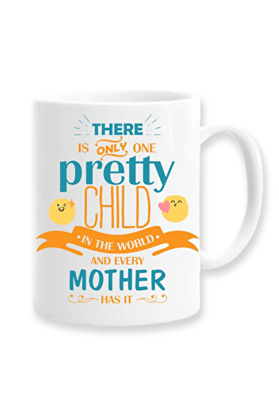 OEM Cană albă personalizată „Există un singur copil frumos pe lume și...”, In...