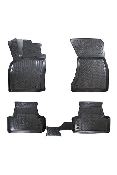 Umbrella UMBRELLA RUBBER CAR MATS SET FOR AUDI Q5 (TYPE 8R) I 2008-2017