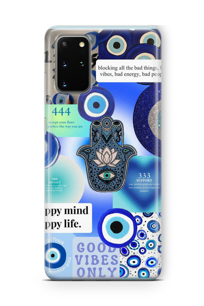 Multitronic Samsung Galaxy S20 Plus Compatible Happy Mind Design Printed Tran...