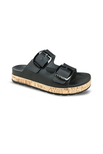 Ceyo Arme City Ceyo Ac 996012   Komfort Comfort Sole Double Buckle Slippers