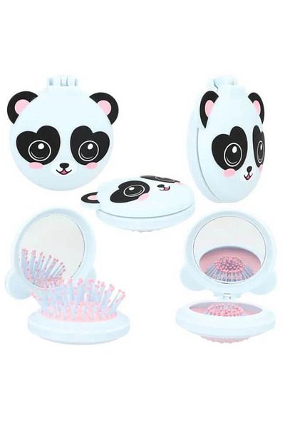 Top Model Topmodel Bear Folding Brush - Blue