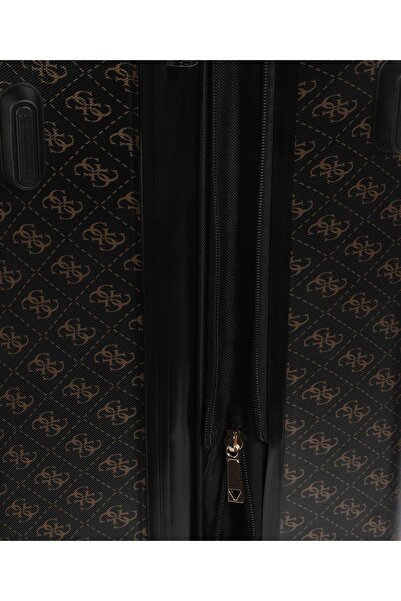 Guess JESCO 28 IN 8-WHEELER Kadın Kahverengi Valiz TWHB8389988-BRO