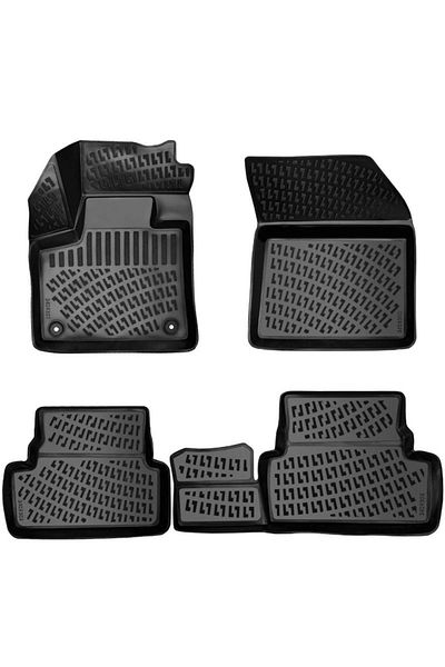 Umbrella UMBRELLA RUBBER CAR MATS SET FOR OPEL GRANDLAND 2021-