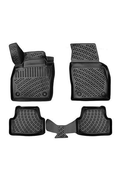 Umbrella UMBRELLA RUBBER CAR MATS SET FOR SEAT IBIZA V 2017 -