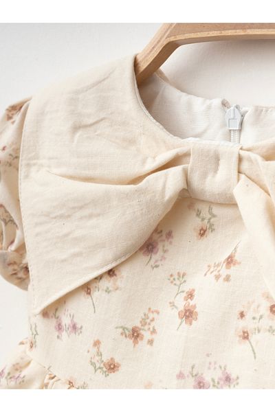Lumia Baby Floral Patterned Baby Girl Dress