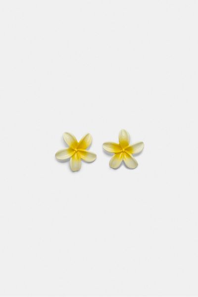Stradivarius Flower earrings