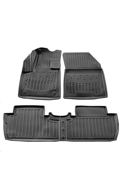 Umbrella UMBRELLA RUBBER CAR MATS SET FOR PEUGEOT 5008 (2017-)
