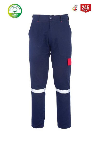 MyForm 02151 Pantaloni Santo Gri / Roșu