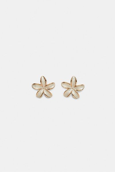 Stradivarius Flower earrings
