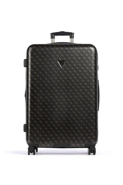 Guess JESCO 28 IN 8-WHEELER Kadın Kahverengi Valiz TWHB8389988-BRO