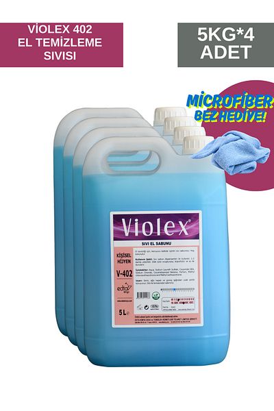 Violex 402 Hand Cleaning Liquid 5Kg*4Pcs