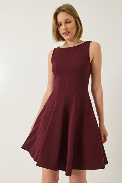 Bianco Lucci Women's Boat Neck Godeli Mini Dress 5203 60281026