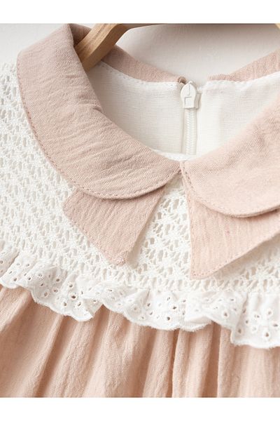 Lumia Baby Baby Girl Dress with Collar Detail