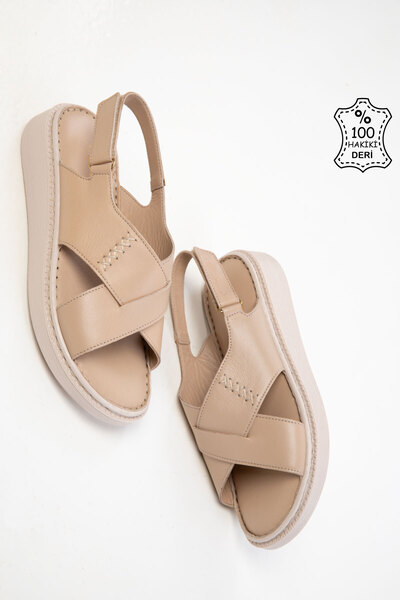 SOHO Women's Skin Leather Sandals 20537