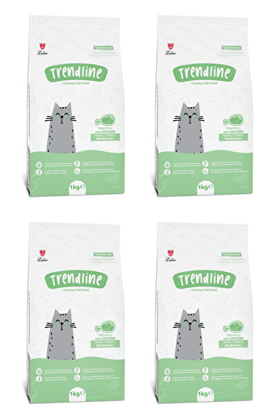 Trendline Gourmet Yetişkin Kedi Maması 1 Kg X 4 Adet
