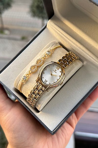 Homies Women's Wristwatch Gift Box and Bracelet.Hm 6438300944