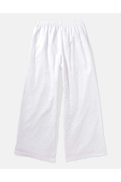 AMERICAN EAGLE Ae Linen-Blend Pull-On Pant