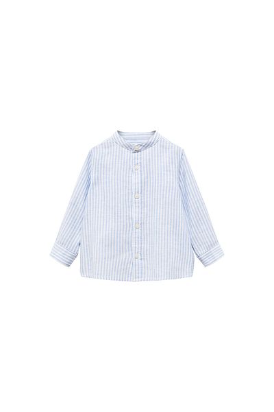 MANGO Cămașă pentru bebeluși albastru 67024786