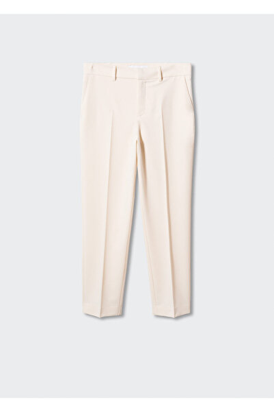 MANGO Woman Natürel Kadın Pantolon 47050033