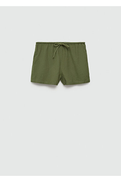 Mango Teen Khaki Shorts for Kids