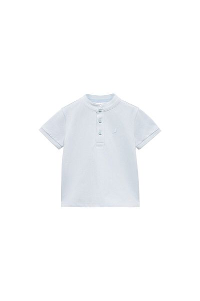 MANGO Chlapeček nebesky modré tričko Polo Neck 67025140