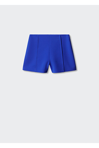MANGO Woman Yüksek belli düz kesim şort