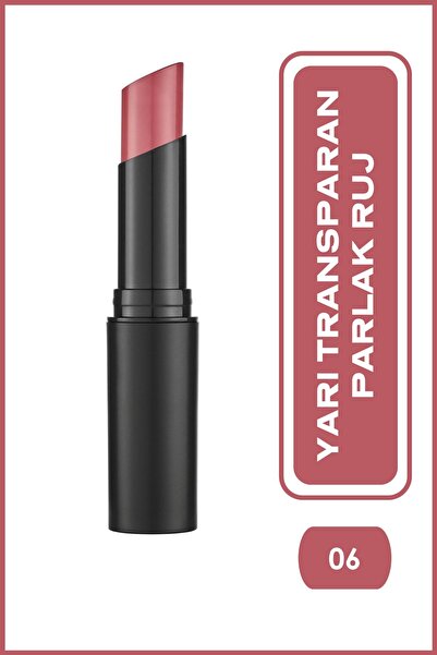 Golden Rose Sheer Shine Stylo Lipstick No: 06 - Argan Yağlı Parlak Ruj SPF 25