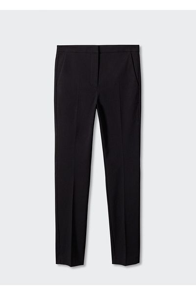MANGO Woman Women's Black Trousers - Model57010760