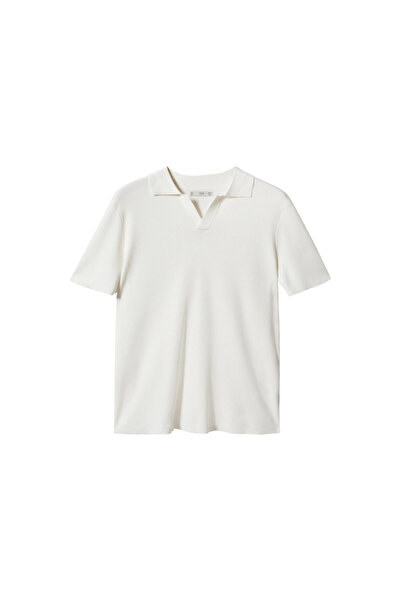 MANGO Man Finely woven polo shirt
