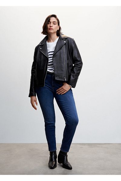 MANGO Woman Skinny Push-up Jean Trousers