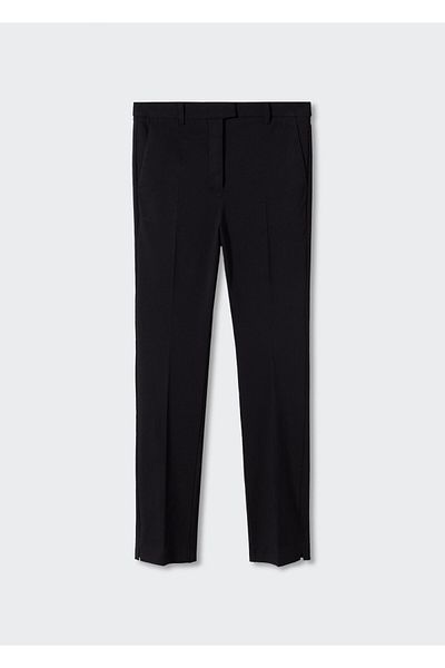 MANGO Woman Pantaloni slim-fit cu picioare scurte