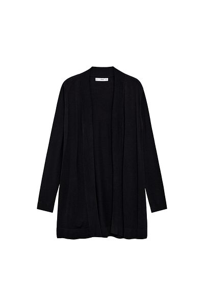MANGO Black Women's Cardigan 77290578