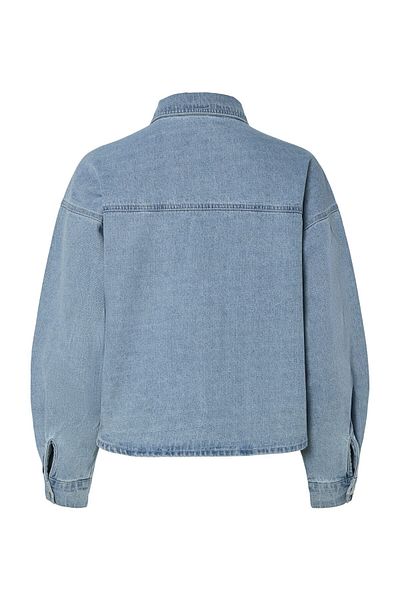 PIECES Ceket Kadın / Kız Light Blue Denim