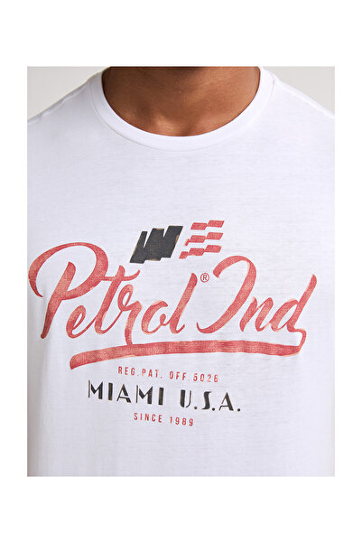 Petrol Industries Ανδρικό T-Shirt σε κλασικό σχέδιο