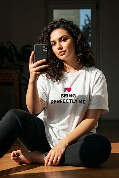 Trendyol Curve Plus Size Crew Neck White Tshirt - Tbbss25Bf00034