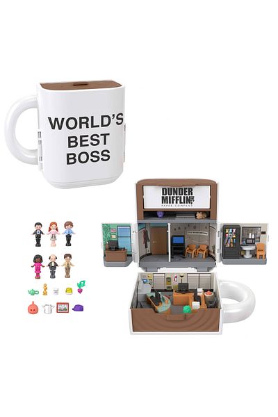 Polly Pocket ™   The Office Micro Gaming Set