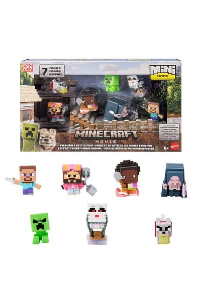 mattel حزمة متعددة من Minecraft Mini Mode