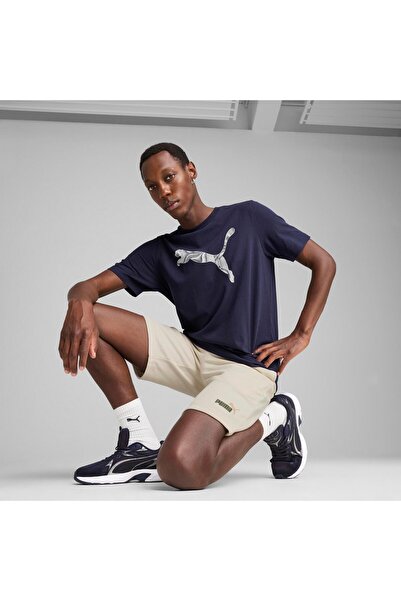 Puma Ess 2 Color No. 1 Logo Shorts 10" Tr Alpine