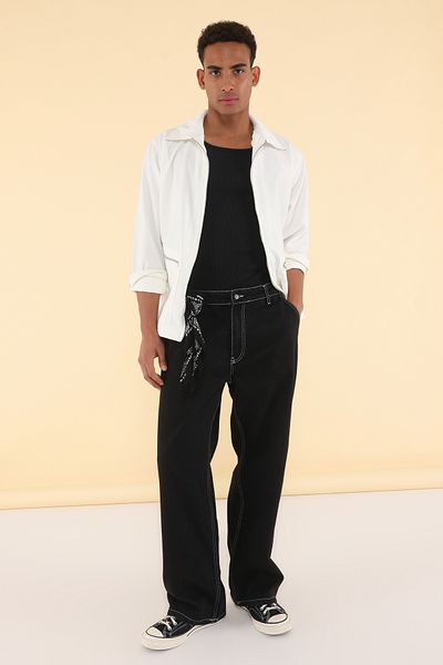 Trendyol Collection Unisex-Jacke mit normaler Passform für die Saison TMNSS25CE00005