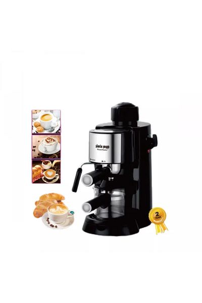 HOME MASTER Home Master Espresso and Cappuccino Coffee Maker - 800 Watts - Black