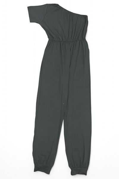 Lilo Co One-Shoulder Jumpsuit - Green