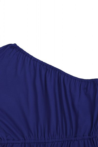 Lilo Co One-Shoulder Jumpsuit - Blue