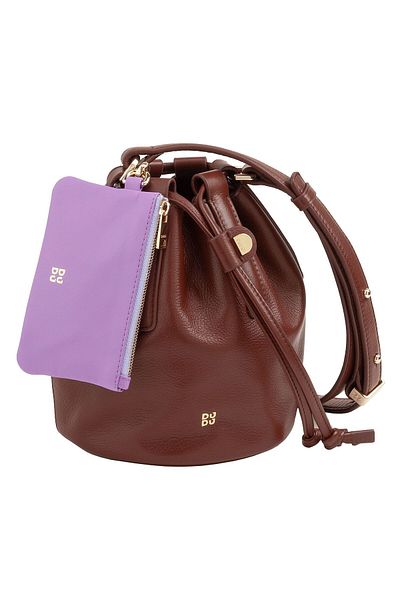 DUDU Beuteltasche Leder 14 cm