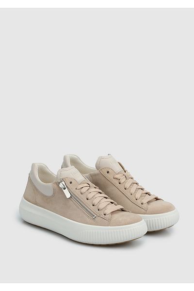 Legero Μπεζ δερμάτινο γυναικείο sneaker