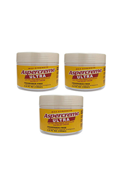 Aspercreme Ultra Kas Eklem Artrit Ağrı Ve Masaj Kremi 3 Adet