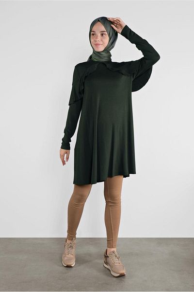 Alvina 41237 Μοντέλο Flounced Tunic - Λεπτομέρεια γιακά