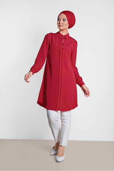 Alvina Tunic with Back Zipper 4863